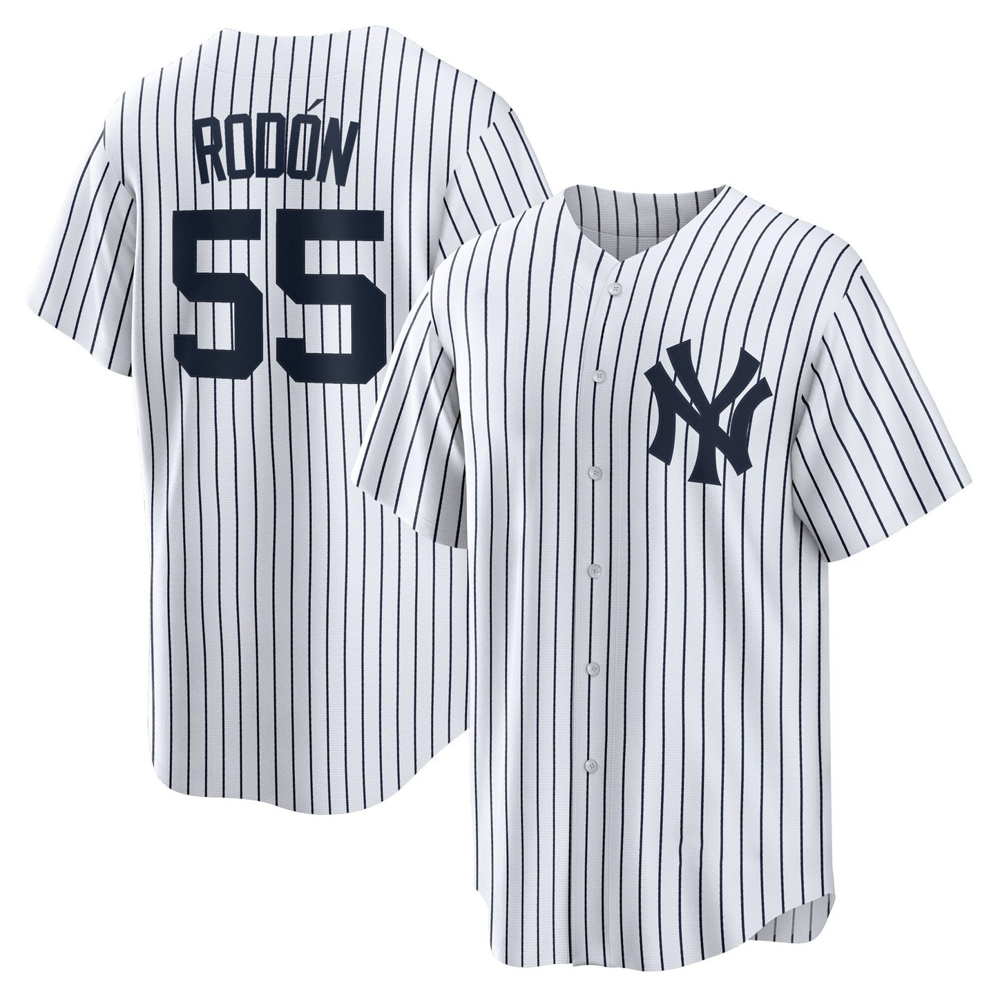 Men’s  #55 Embroidered Custom Baseball Jersey - B002