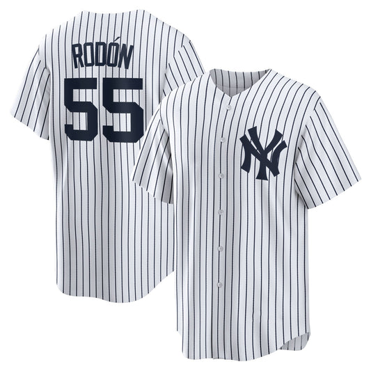 Men’s  #55 Embroidered Custom Baseball Jersey - B002