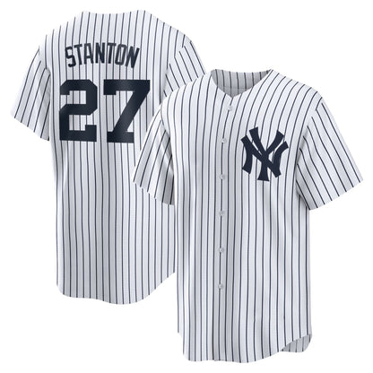 Men’s  #27 Embroidered Custom Baseball Jersey - B002