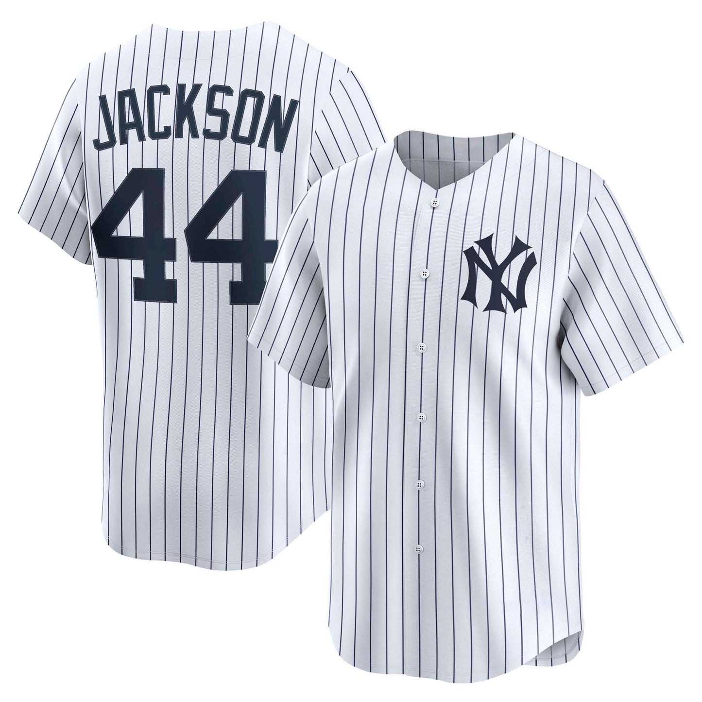 Men’s  #44 Embroidered Custom Baseball Jersey - B002