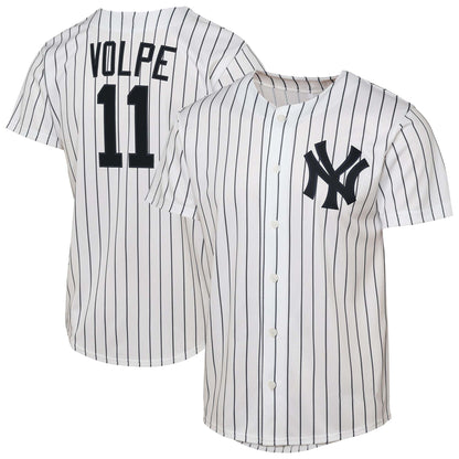 Youth  #11 Embroidered Custom Baseball Jersey - B002