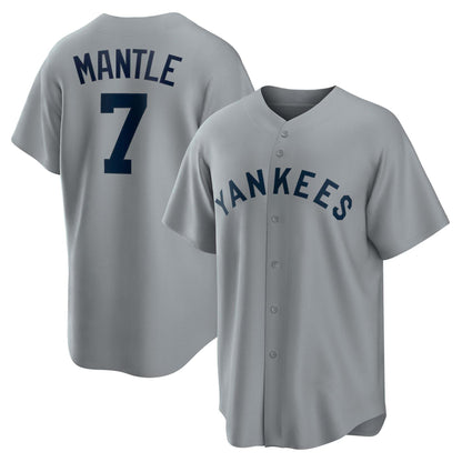 Men’s  #7 Embroidered Custom Baseball Jersey - B002