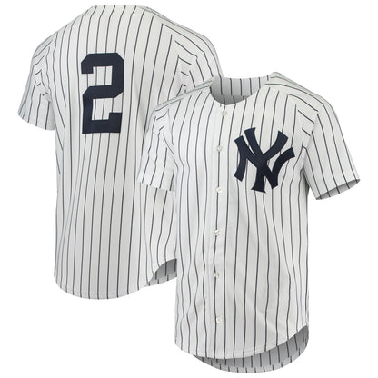 Men’s  #2 Embroidered Custom Baseball Jersey - B002
