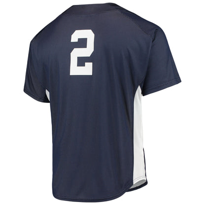 Men’s  #2 Embroidered Custom Baseball Jersey - B002