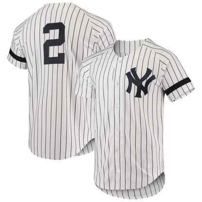 Men’s  #2 Embroidered Custom Baseball Jersey - B002