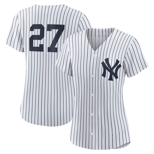 Women’s  #27 Embroidered Custom Baseball Jersey - B002