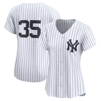 Women’s  #35 Embroidered Custom Baseball Jersey - B002