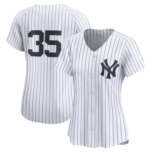 Women’s  #35 Embroidered Custom Baseball Jersey - B002
