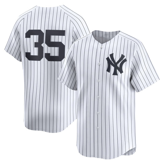 Men’s  #35 Embroidered Custom Baseball Jersey - B002