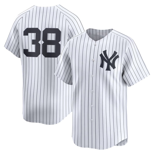 Men’s  #38 Embroidered Custom Baseball Jersey - B002