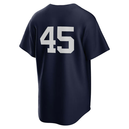 Men’s  #45 Embroidered Custom Baseball Jersey - B002