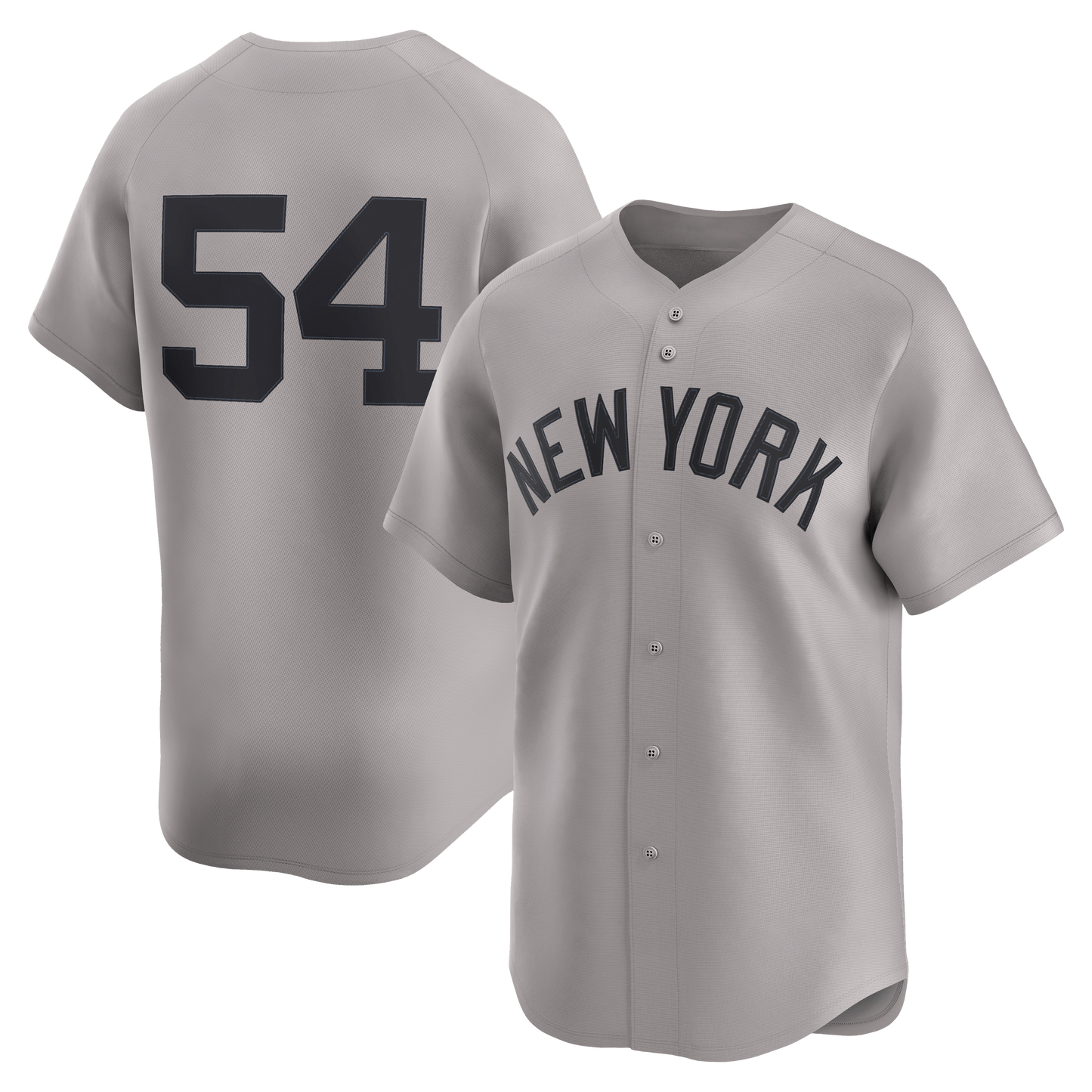 Men’s  #54 Embroidered Custom Baseball Jersey - B002