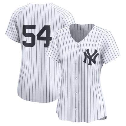 Women’s  #54 Embroidered Custom Baseball Jersey - B002