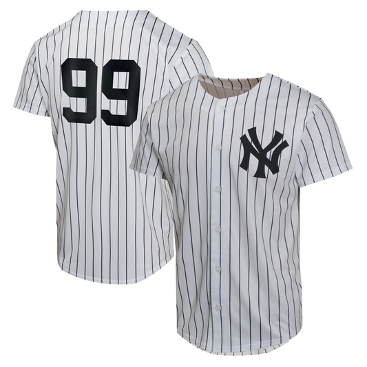 Youth  #99 Embroidered Custom Baseball Jersey - B002