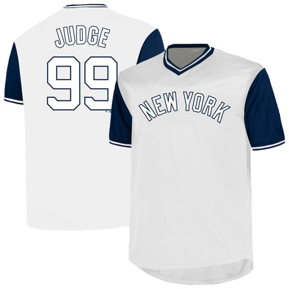 Men’s  #99 JUDGE Embroidered Custom Baseball Jersey 2 - B002