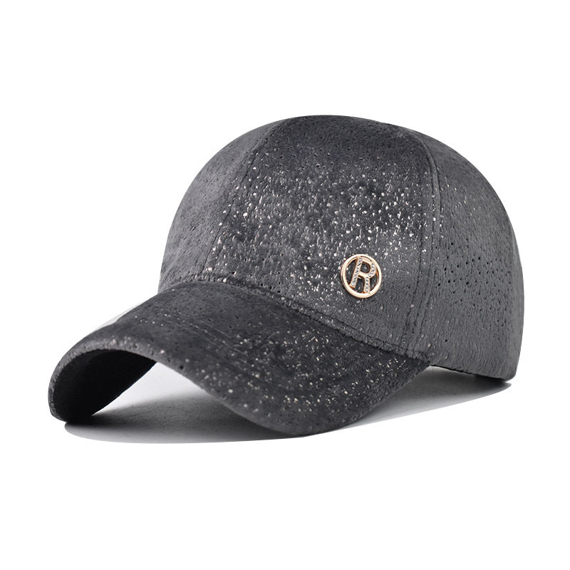 New Cotton Baseball Cap Breathable Sweat-Absorbing Plain Adjustable Hat for Men & Women-AA1721