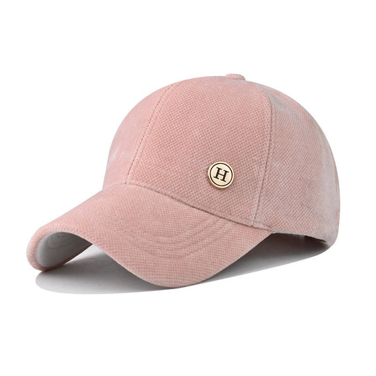 Women’s Autumn Winter Baseball Cap Korean Style Cute Casual Hat-1725