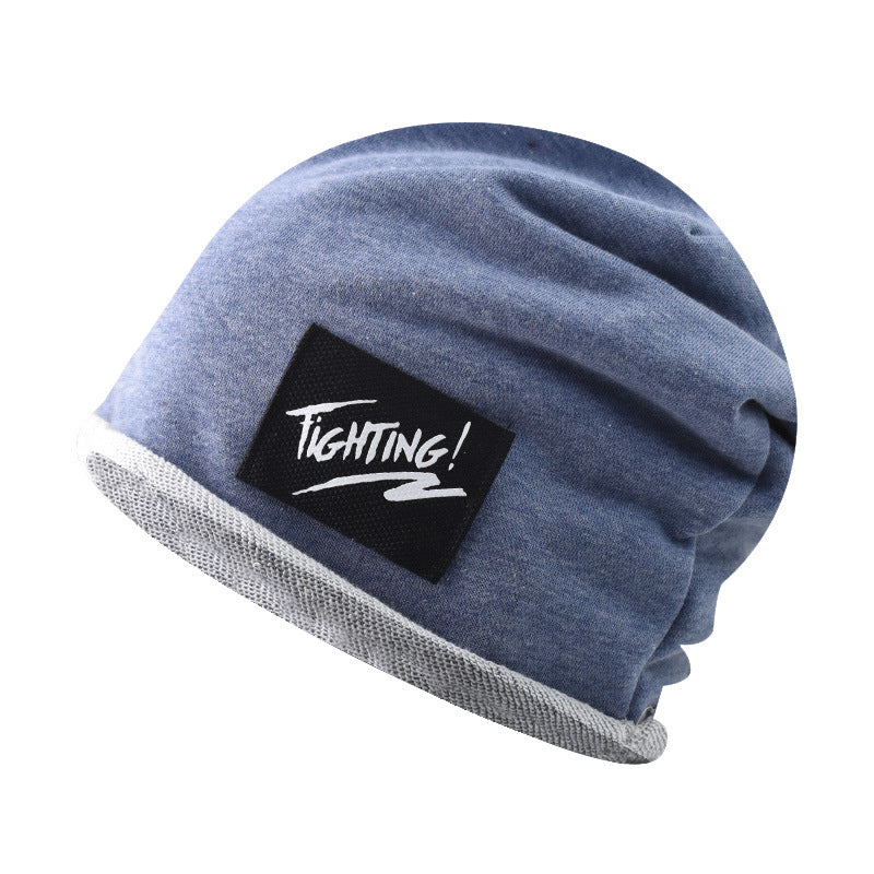 Cotton Slouchy Beanie Breathable All Season Hat for Men & Women-AA1816