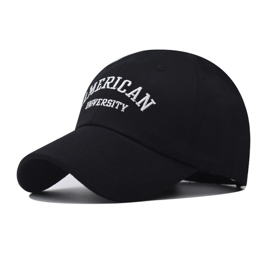 American Embroidered Cotton Baseball Cap Unisex Casual Hat-2068
